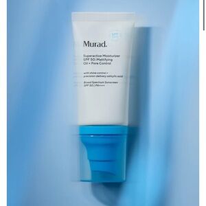 NWT Murad Superactive Moisturizer SPF 50: Mattifying Oil + Pore Control